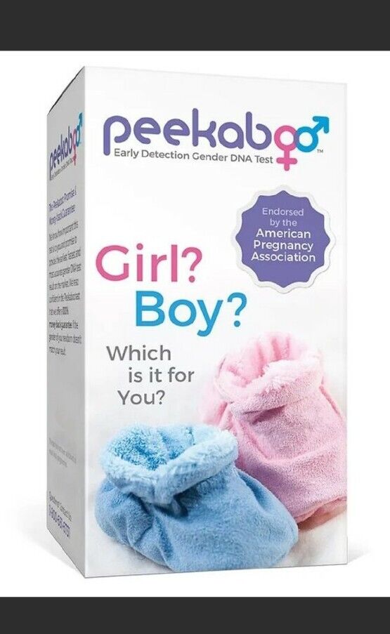 Peekaboo Early Detection Gender DNA Test 13 Weeks Required Lab Fee $54 11/30/22