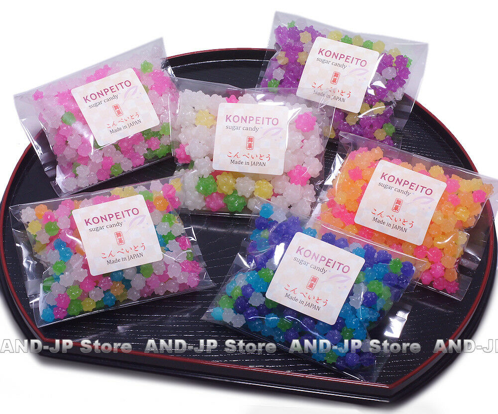 Japanese Foods Konpeito Crystal Series 100g Pack Tiny Sugar Candy Special Sale