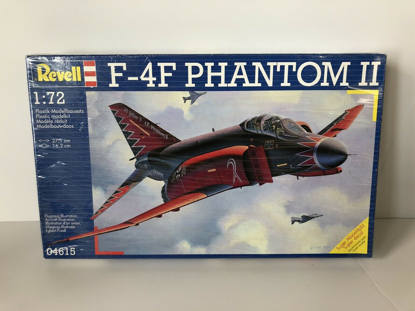 F-4f Phantom Ii - Revell - 1/72 - Box Opened