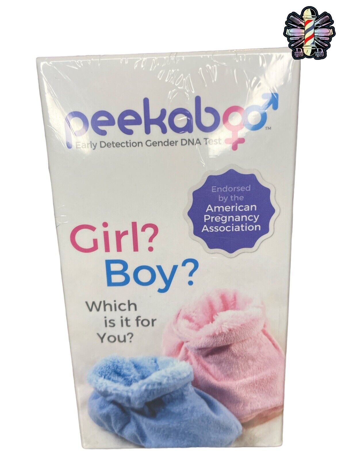 Peekaboo Early Detection Gender DNA Test NEW SEALED  Exp: 11/30/22