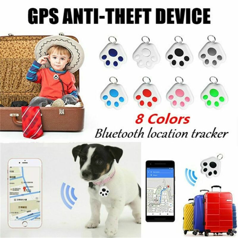 Mini Smart GPS Tracker Anti-Lost Waterproof Bluetooth Locator Tracer For Pet Dog